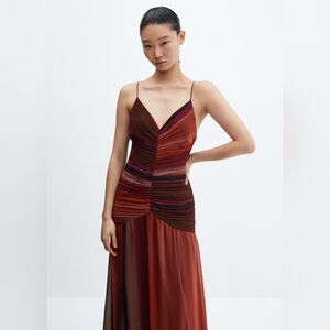 Gradient draped dress
Never has been used